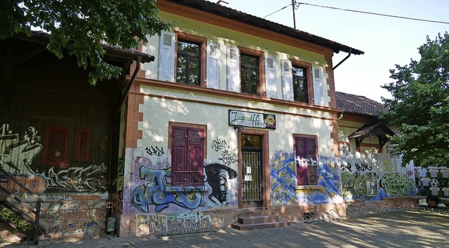 Das Wehrer Jugendhaus im alten Bahnhof von flingen  | Foto: Michael Gottstein