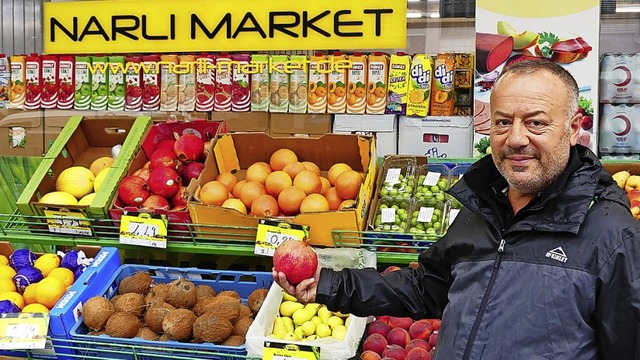 Erfolgsgeschichte: Ali Riza Kisikyol und sein Narli Market  | Foto: Geraldine Friedrich