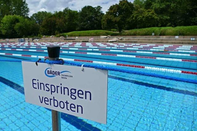 Das Rheinfelder Freibad blieb am Sonntag wegen eines technischen Defekts fr mehrere Stunden geschlossen