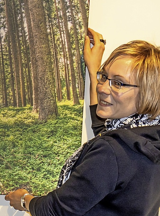 Kathleen Mönicke, Leiterin des Mitmach...rat ein neues Ausstellungskonzept vor.  | Foto: Wilfried Dieckmann