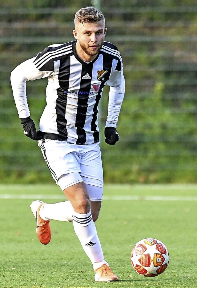 Hielt seine Zukunft in Laufenburg &#82...ch Vincent Kittel vom FSV Rheinfelden.  | Foto: Gerd Gruendl