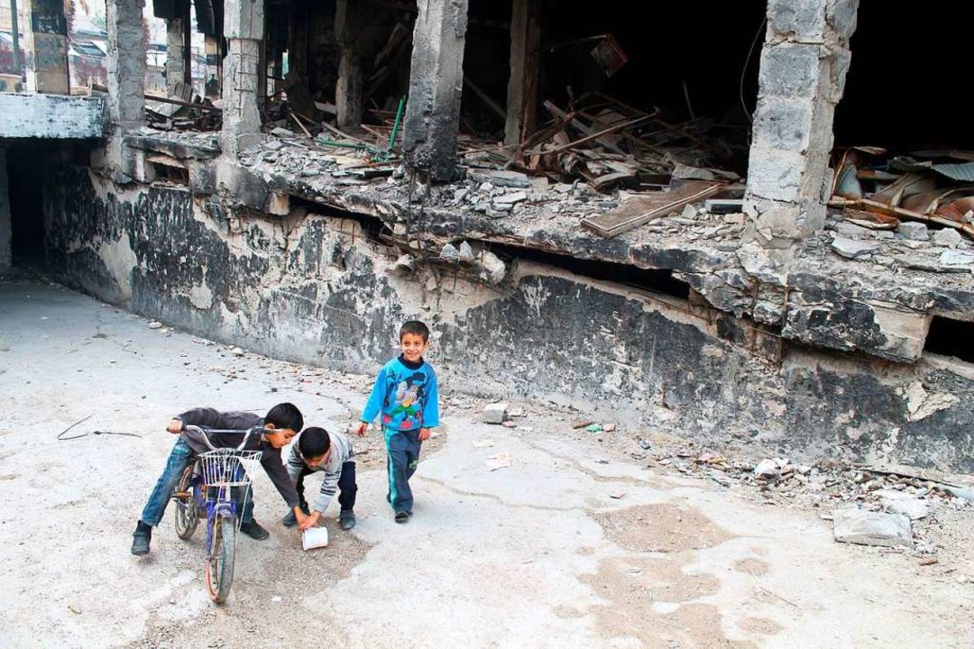 Kindheit in einem kaputten Vorort von ...maskus ist die Hauptstadt von Syrien.   | Foto: William Ismail