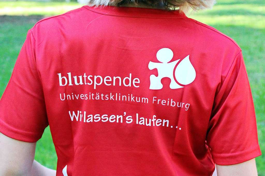 Bei Jeder Blutspende Im Juli Gibt Es Die Chance, Ein Laufshirt Zu ...