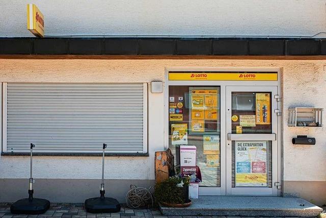 Die Postbank in March-Buchheim stellt ihren Schalterservice ein