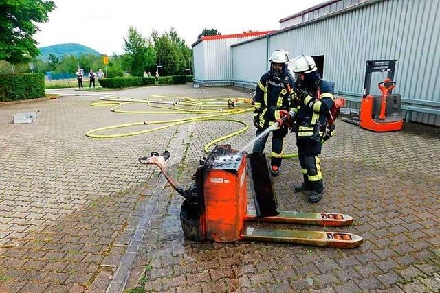 Rascher Einsatz der Feuerwehr in Murg verhindert Schlimmeres