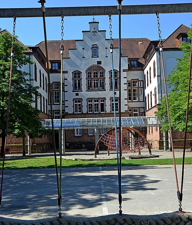 Ausweichquartier: Die Karl-Friedrich-Schule.   | Foto: Gerhard Walser