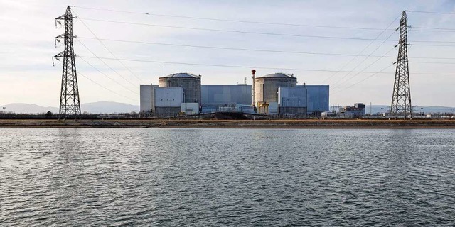 Das Atomkraftwerk in Fessenheim wird nun abgeschaltet.  | Foto: Jean-Franois Badias (dpa)