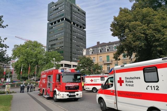 Rathaus Lrrach bleibt nach Teilevakuierung am Dienstag geschlossen