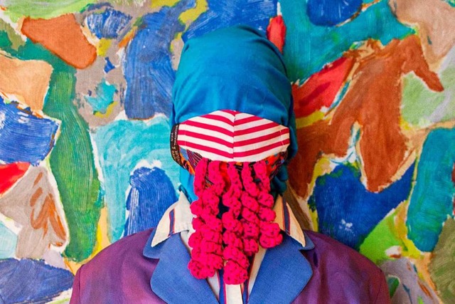 Masken-Edition von Hannah Kindler und ...imashkova bis 19. September. im Fluxus  | Foto: Hannah Kindler