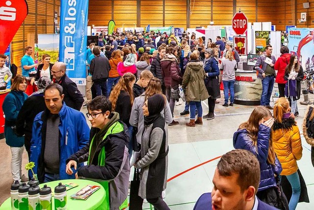 Ob die Jobmesse am Batzenberg im Janua... auf dem Foto wrde es nicht zugehen.   | Foto: Joerg Breidenbach