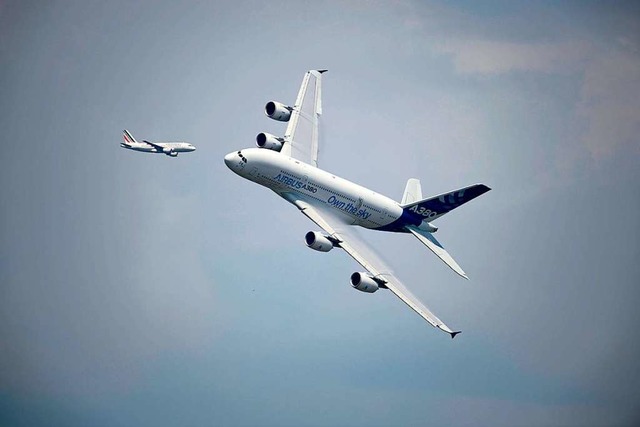 Ein Airbus A380  | Foto: ERIC FEFERBERG (AFP)