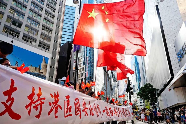 Wie geht es mit Hongkong weiter?  | Foto: Wang Shen (dpa)