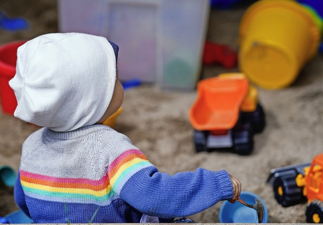 In den Bonndorfer Kindergrten hat der...Die ersten Tage verliefen problemlos.   | Foto: Uwe Anspach (dpa)