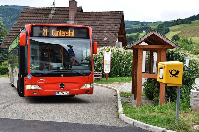 Im Nahverkehrsplan wird geregelt, wo und wie oft der Bus hlt.   | Foto: Andrea Gallien