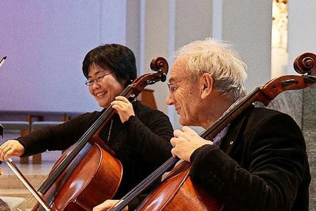 Celloprofessor Gotthard Popp lehrt bei der Freiburger Pflüger-Stiftung