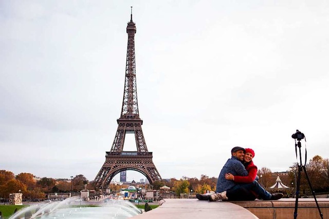 Der Eiffelturm ist das Wahrzeichen von Paris.  | Foto: Marius Becker