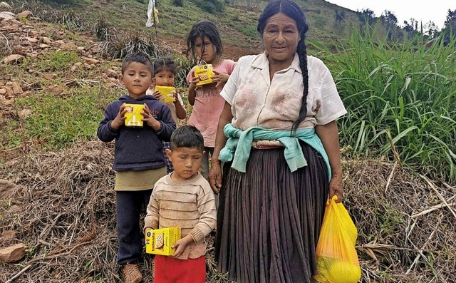 Die Familien in Peru  freuen sich ber jede noch so kleine Hilfe.   | Foto: privat