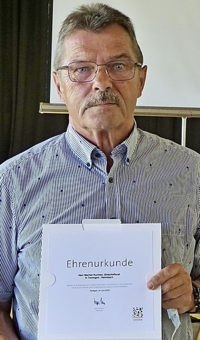 Engagiert sich seit 40 Jahren: Werner Kunkler   | Foto: Aribert Rssel