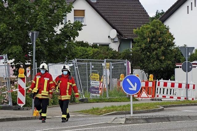 Groeinsatz nach Gasleck
