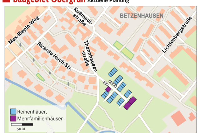 Baugebiet Obergrn soll 43 statt 35 Wohnungen erhalten