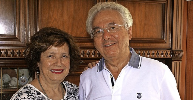 Maria Ciurca und Bartolomeo Iannazzo sind seit 50 Jahren ein Paar.  | Foto: Werner Probst