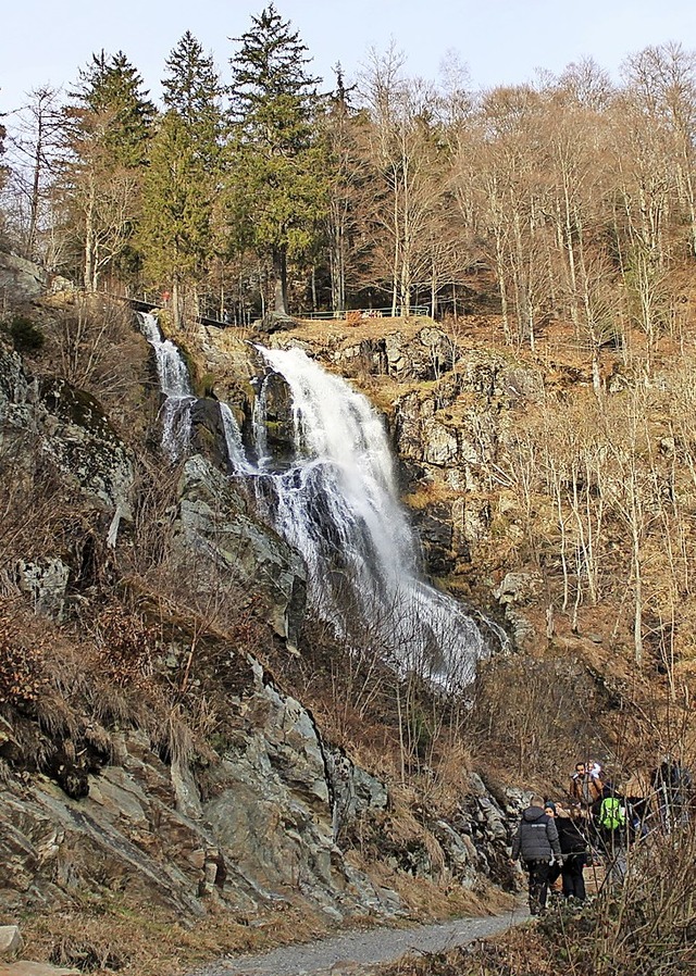 ber dem Todtnauer Wasserfall soll eine 450 Meter lange Hngebrcke verlaufen.  | Foto: Manuel Hunn