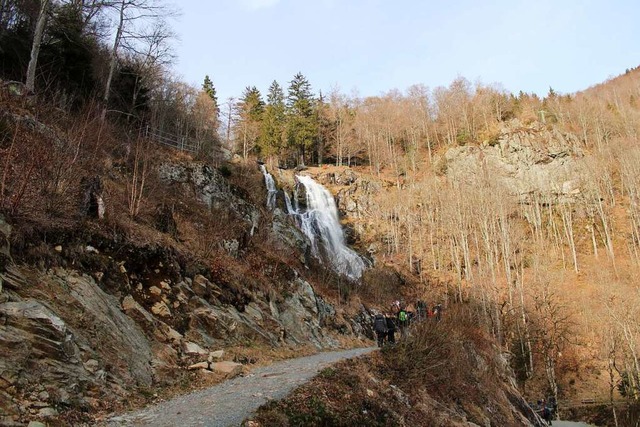 ber dem Todtnauer Wasserfall soll eine 450 Meter lange Hngebrcke verlaufen.  | Foto: Manuel Hunn