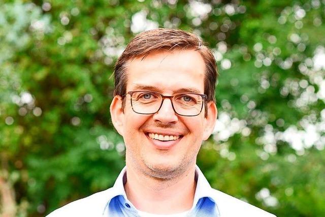 Alexander Eschbach aus Malterdingen tritt gegen Jutta Zeisset an