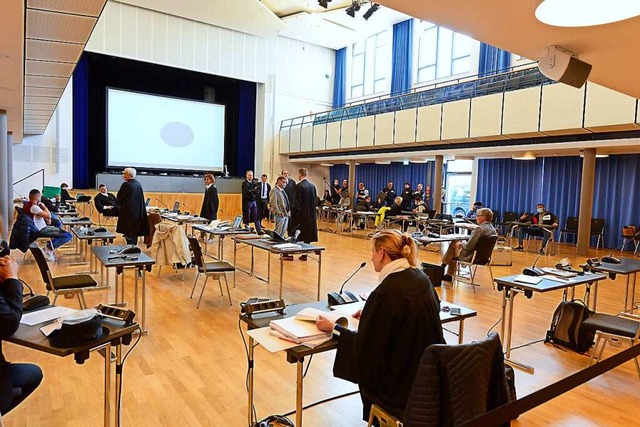 Der Hans-Bunte-Prozess wird wegen der Corona-Pandemie im Paulussaal fortgesetzt.  | Foto: Ingo Schneider