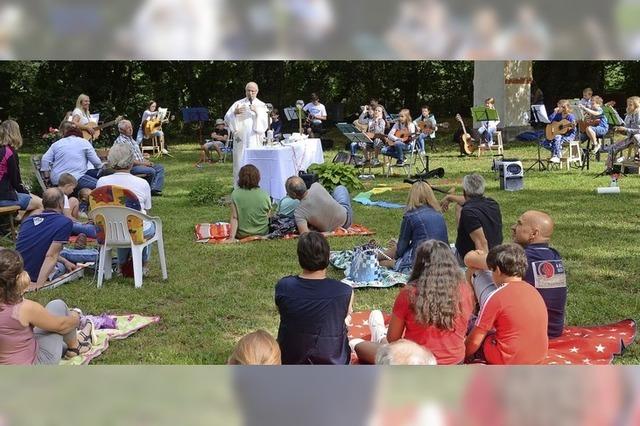 Gemeinsam feiern im Freien