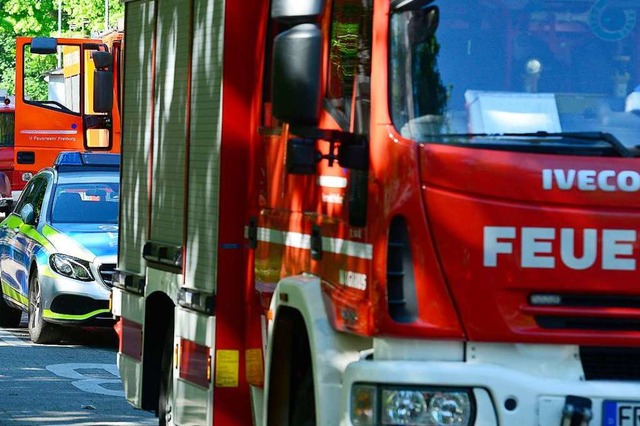 Die Feuerwehr war am Montagabend in Merzhausen im Einsatz (Symbolbild).  | Foto: Ingo Schneider