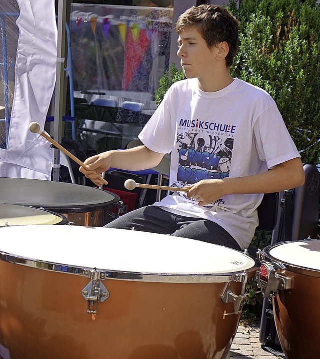 Neue Regeln hat die Musikschule Mittle...Ausleihen der Instrumente eingefhrt.   | Foto: Roswitha Frey