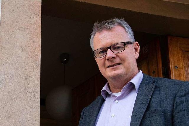 Sulzburgs Brgermeister Dirk Blens kandidiert bei der Wahl 2021