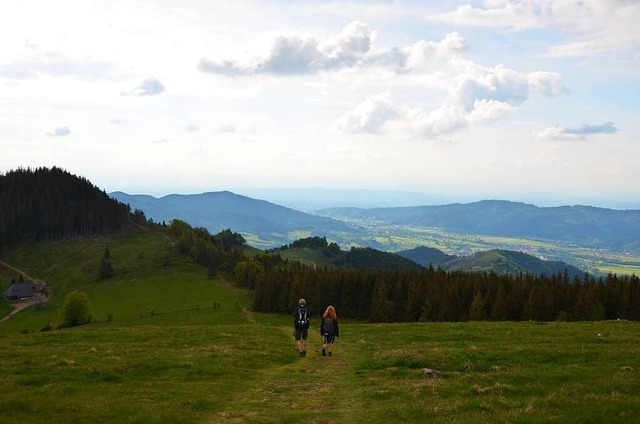 Naturerlebnis mit Weitsicht: Wanderung auf den Hinterwaldkopf.  | Foto: Anita Fertl