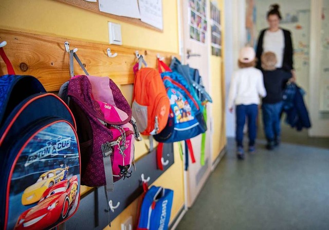 Wegen Corona wurden die Kinder in eine...garten in Schnau gingen. (Symbolbild)  | Foto: Monika Skolimowska (dpa)