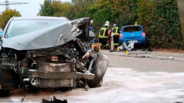 Bei dem schweren Unfall bei Lahr im Oktober 2019 wurde ein 54-Jhriger gettet.  | Foto: Wolfgang Knstle