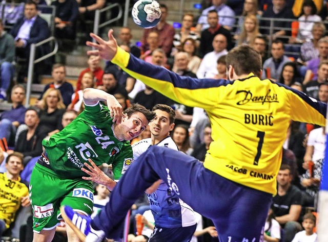 Von der Handball-Normalitt ist die Bundesliga noch weit entfernt.  | Foto: Andreas Gora