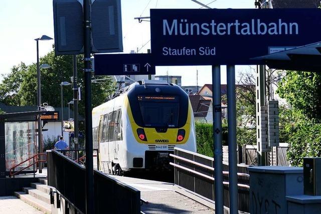 Warum die Münstertalbahn oft schon in Staufen endet