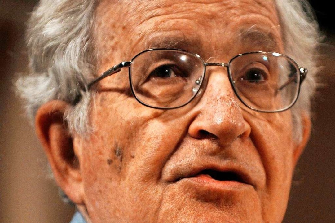 Noam Chomsky gehört zu den 150 promine...s Magazine gegen Intoleranz von Links.  | Foto: JUAN BARRETO