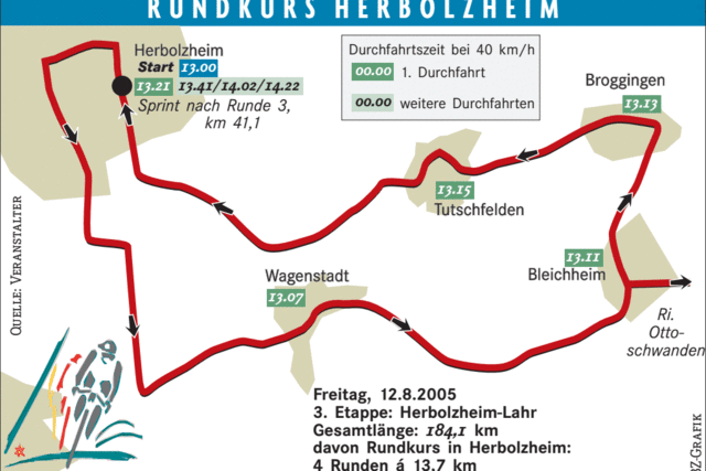 Auftakt mit Runden durch Ortsteile