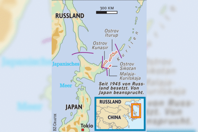 Im Kurilen-Streit bleibt Japan stur, Russland auch