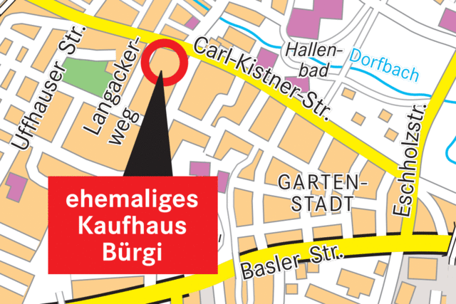 Das kleine Kaufhaus, Marke Eigenbau