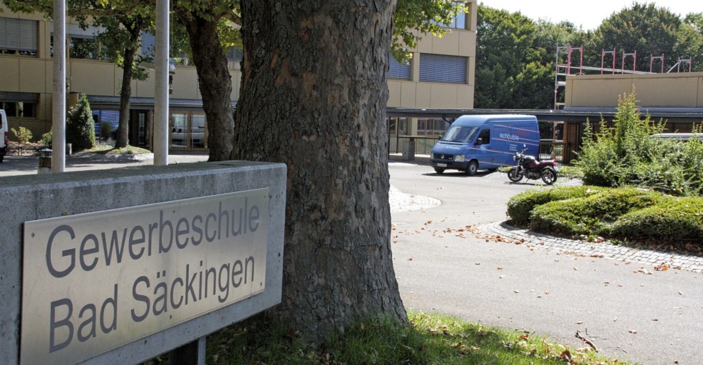 Die Gewerbeschule in Bad Säckingen ist...ldungsgang AV eingeführt werden soll.   | Foto: Jörn Kerckhoff