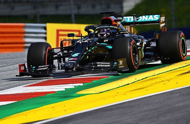Lewis Hamilton verteidigt seine Fhrung  | Foto: JOE KLAMAR (AFP)