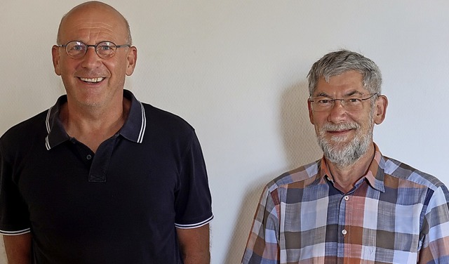 Anton Siegel (rechts) wurde als Ortsvo...Vierlinger kommissarisch dieses  Amt.   | Foto: Christine Weirich