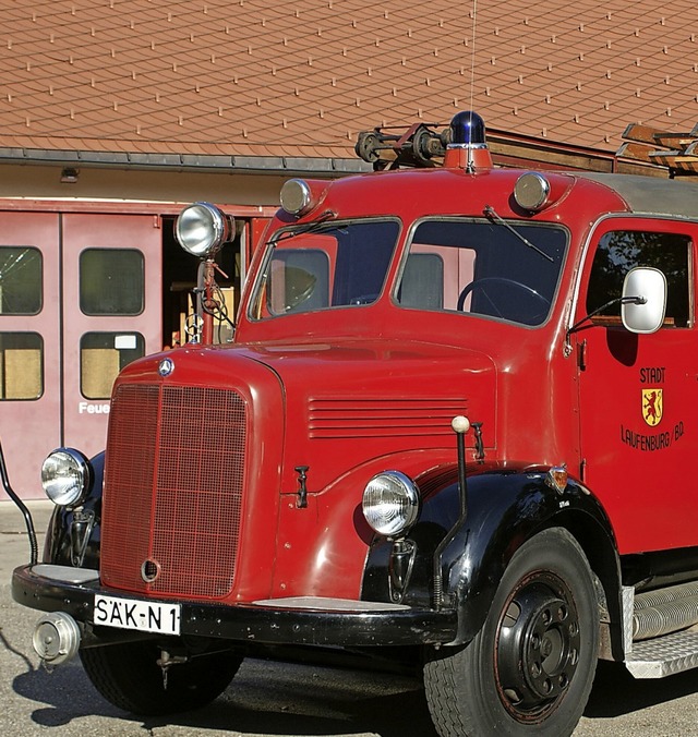 So sah es aus, das Kfz-Kennzeichen des...ie Stadt wnscht die Wiedereinfhrung.  | Foto: Feuerwehr