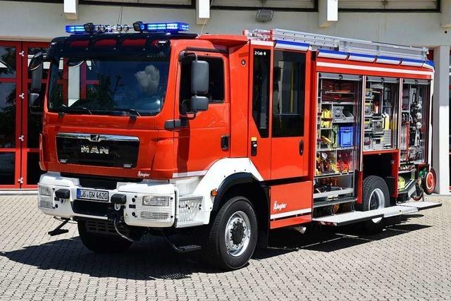 Die Feuerwehr Grenzach-Wyhlen hat ein neues Fahrzeug