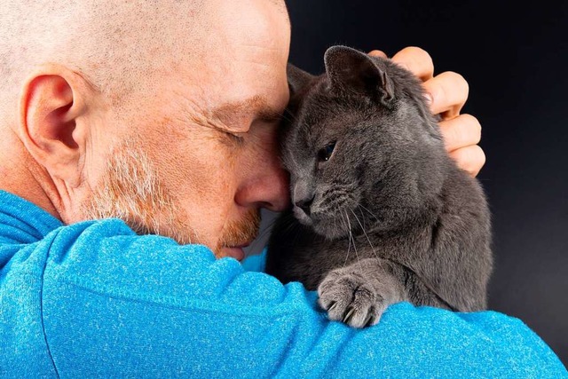 Das mit dem Kuscheln ist Evolution: Di... nicht immer so menschennah wie heute.  | Foto: Imagebroker