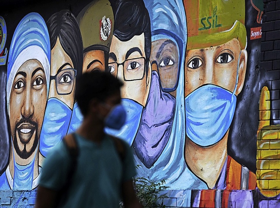 Straßenszene in Neu Delhi  | Foto: SAJJAD  HUSSAIN (AFP)