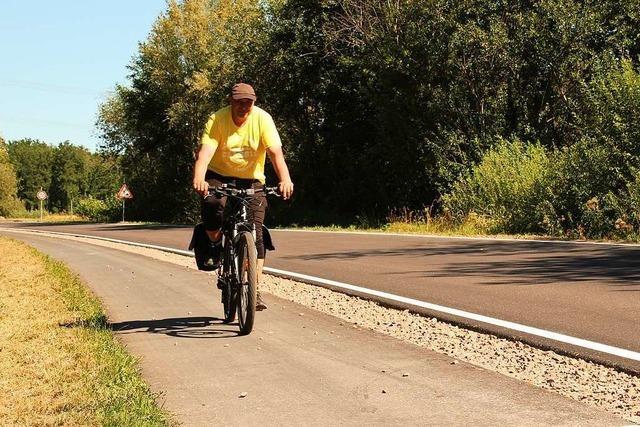 Radweg zwischen Umkirch und Gottenheim ist bei Erffnung schon veraltet